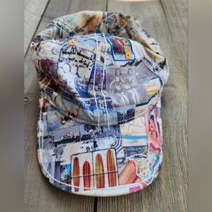 Robert Graham Vintage Graphic Beach Cap Hat